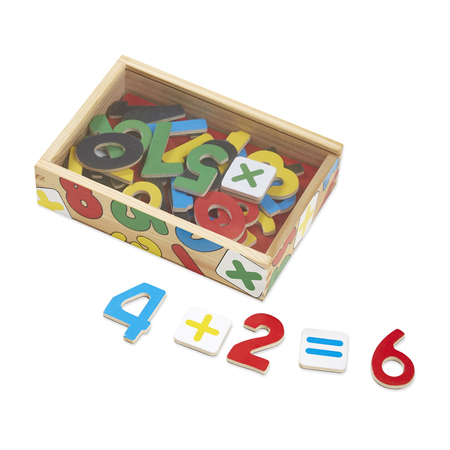 MELISSA & DOUG Magnetic Wooden Numbers 449